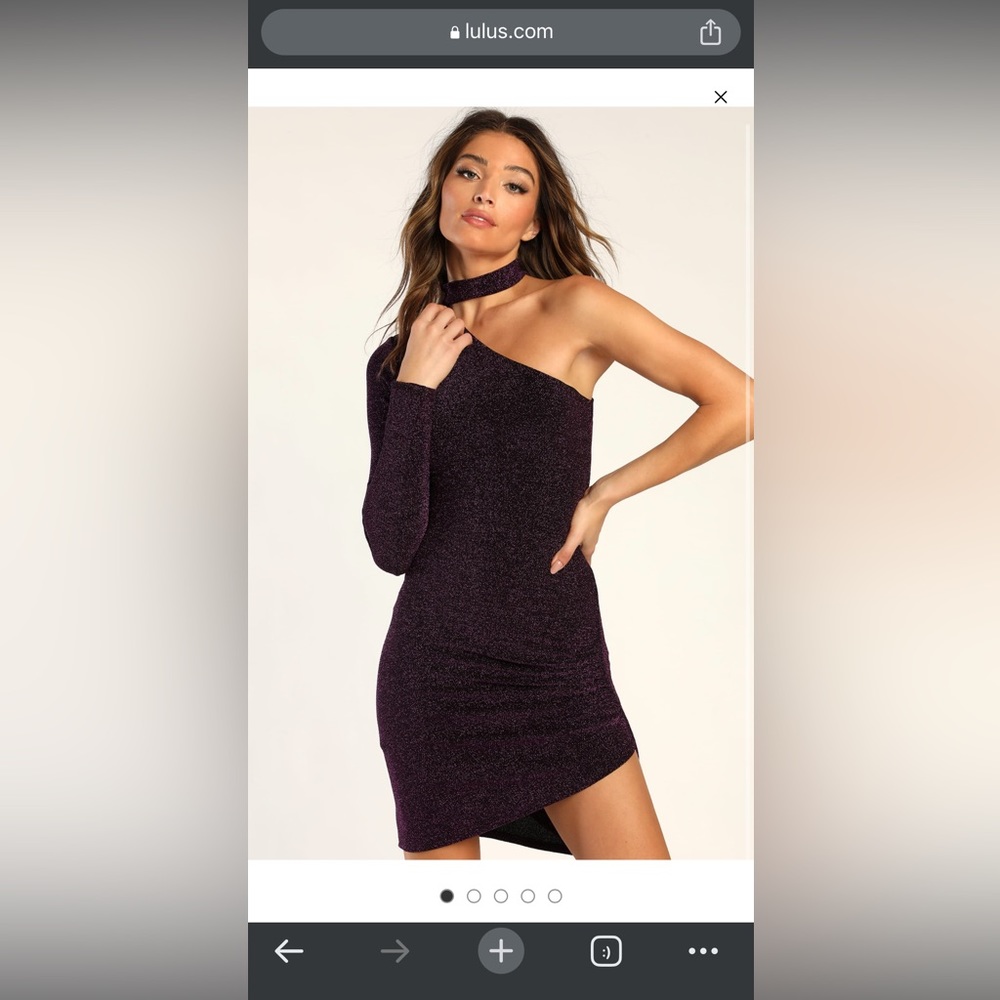 Half sleeve sparkly bodycon